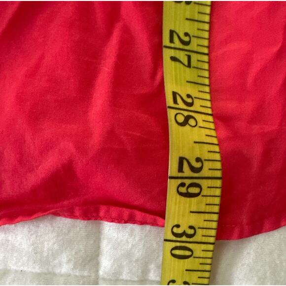 Tuckernuck Top XXL Poppy Pink Teagan Sleeveless Popover Ruffle Collar Dainty - Picture 7 of 7